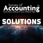 Survey of Accounting 11th Warren Solutions Manual