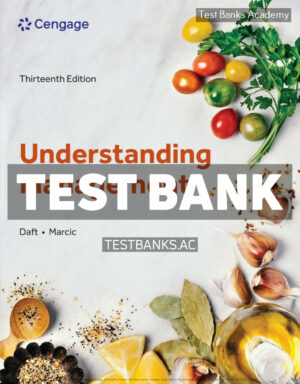 Understanding Management 13th Daft Test Bank