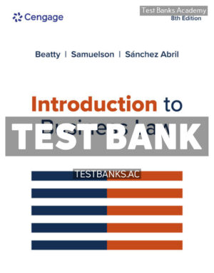 Introduction to Business Law 8th Beatty Test Bank