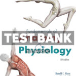 Fundamentals of Anatomy and Physiology 5th Rizzo Test Bank