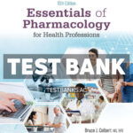 Essentials of Pharmacology for Health Professions 10th Colbert Test Bank