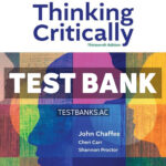 Thinking Critically 13th Chaffee Test Bank