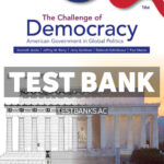 The Challenge of Democracy - American Government in Global Politics 16th Janda Test Bank