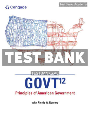 GOVT 12th Romero Test Bank