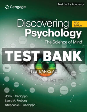 Discovering Psychology 5th Cacioppo Test Bank