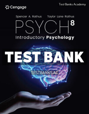 PSYCH 8th Rathus Test Bank