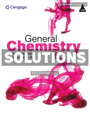 General Chemistry 12th Ebbing Solutions Manual