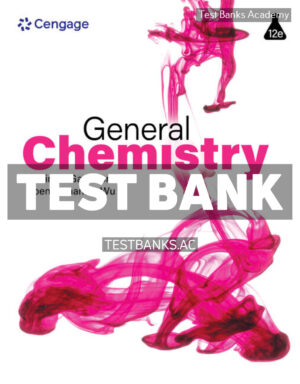 General Chemistry 12th Ebbing Test Bank