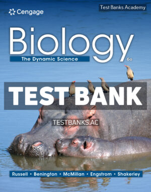 Biology - The Dynamic Science 6th Russell Test Bank