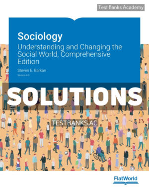Sociology v4 1st Barkan Solutions Manual