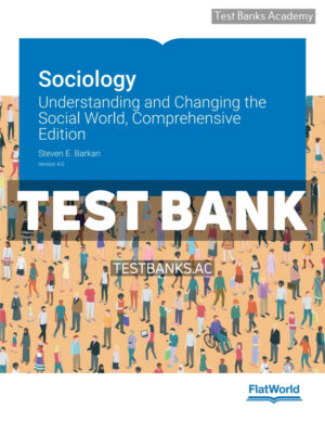 Sociology v4 1st Barkan Test Bank