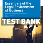 Essentials of the Legal Environment of Business v3 1st Mayer Test Bank