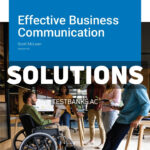 Effective Business Communication v4 1st McLean Solutions Manual