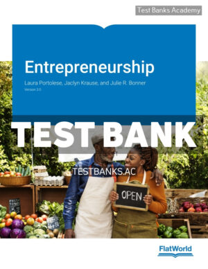 Entrepreneurship v3 1st Portolese Test Bank