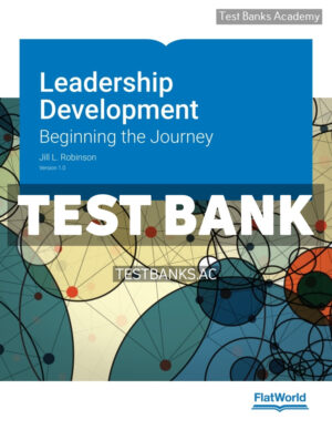 Leadership Development v1 1st Robinson Test Bank