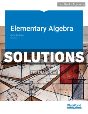 Elementary Algebra v2 1st Redden Solutions Manual